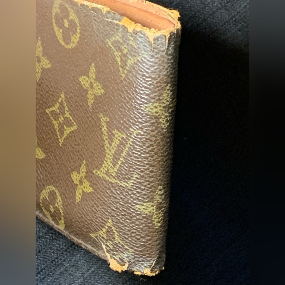 Louis Vuitton authentic vintage Portefeuille Marco M61675 Brown Monogram - Picture 12 of 12